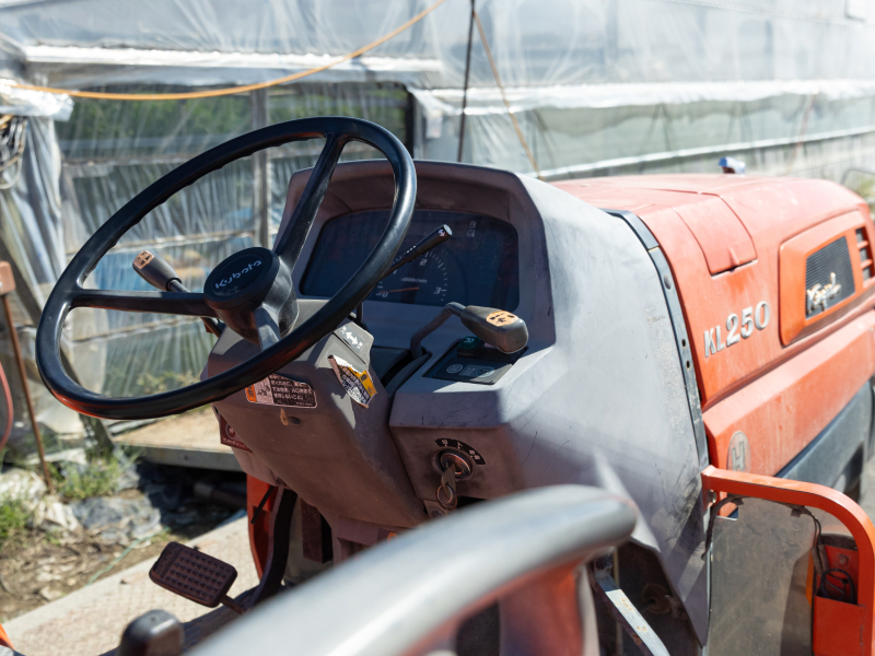 農業用重機の写真